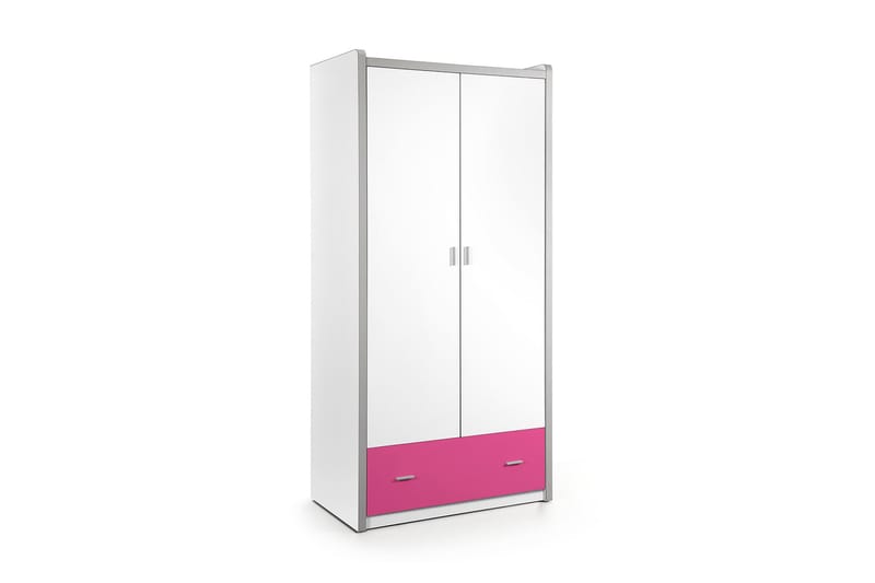 Garderob Bringberry 2 Dörrar - Rosa - Garderober & garderobssystem - Barngarderob - Garderobsskåp