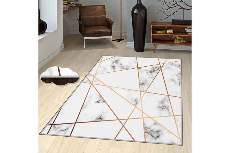 Matta Homefesto 80x300 cm - Multifärgad - Persisk matta - Orientalisk matta