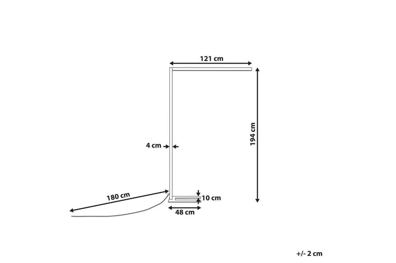 Arikada Golvlampa 194 cm - Svart - Belysning - Lampor & belysning inomhus - Golvlampa