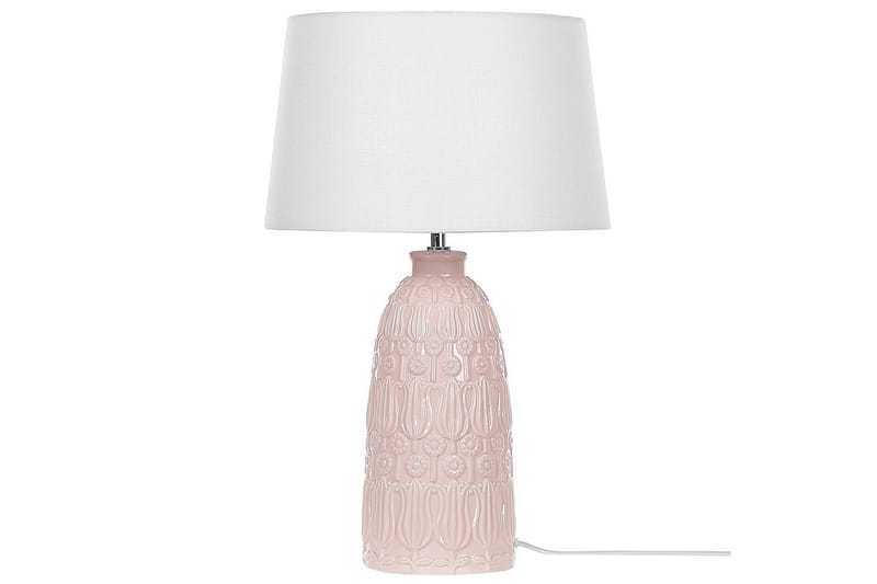 Azzurvi Bordslampa 56 cm E27 - Rosa/Vit - Belysning - Lampor & belysning inomhus - Bordslampa