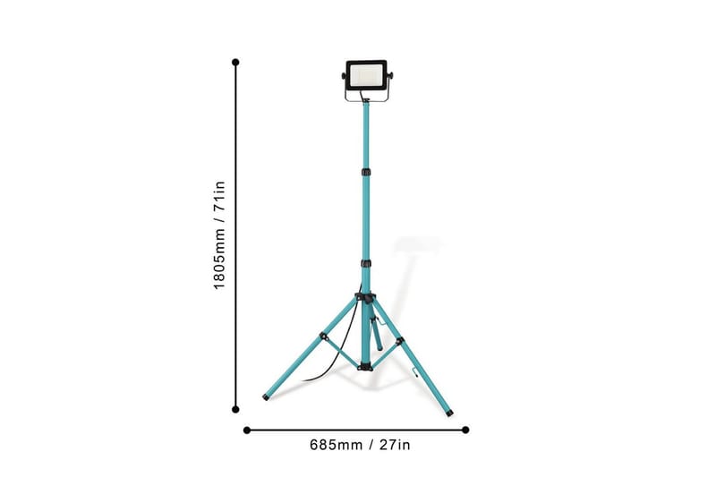 Arbetsbelysning Eglo LED-Stativstrålkastare 30W - Belysning - Lampor & belysning inomhus - Bordslampa - Skrivbordslampor & kontorslampor