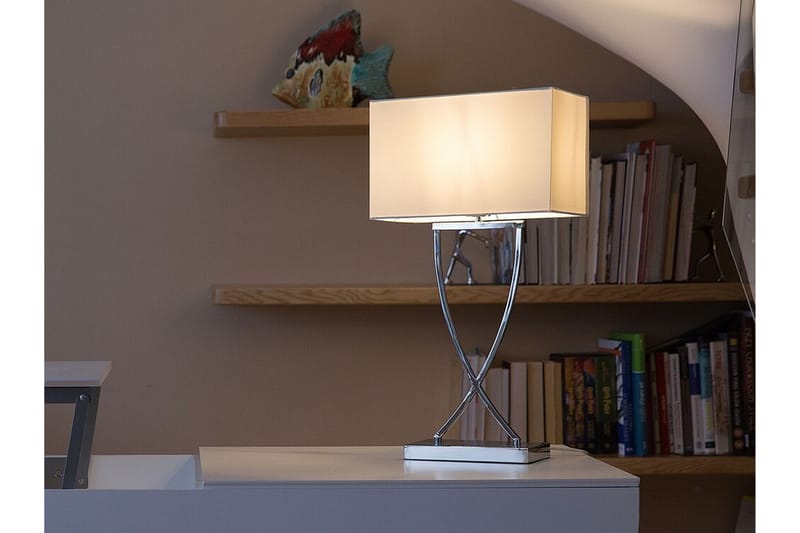 Bordslampa Yasuni 20 cm - Vit - Belysning - Lampor & belysning inomhus - Bordslampa