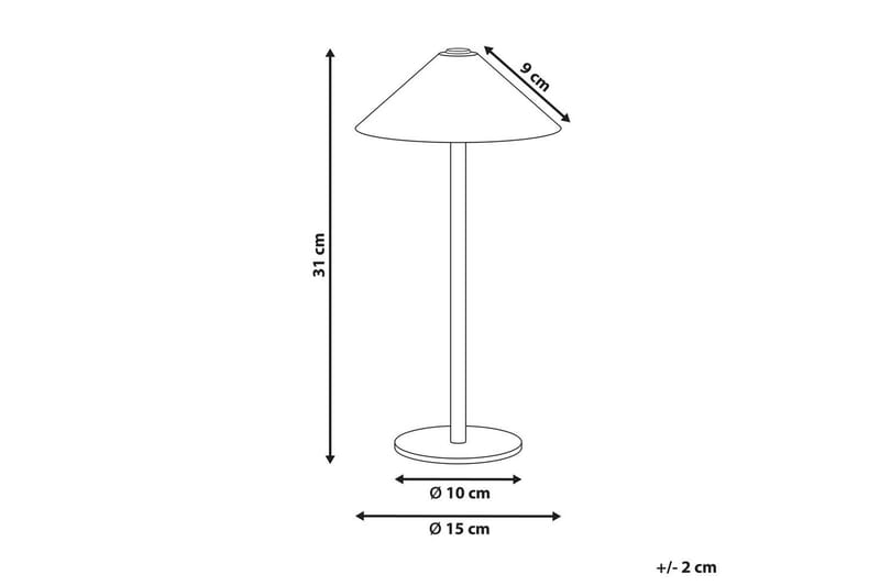 Dorata LED Skrivbordslampa - Brun - Belysning - Lampor & belysning inomhus - Bordslampa - Skrivbordslampor & kontorslampor