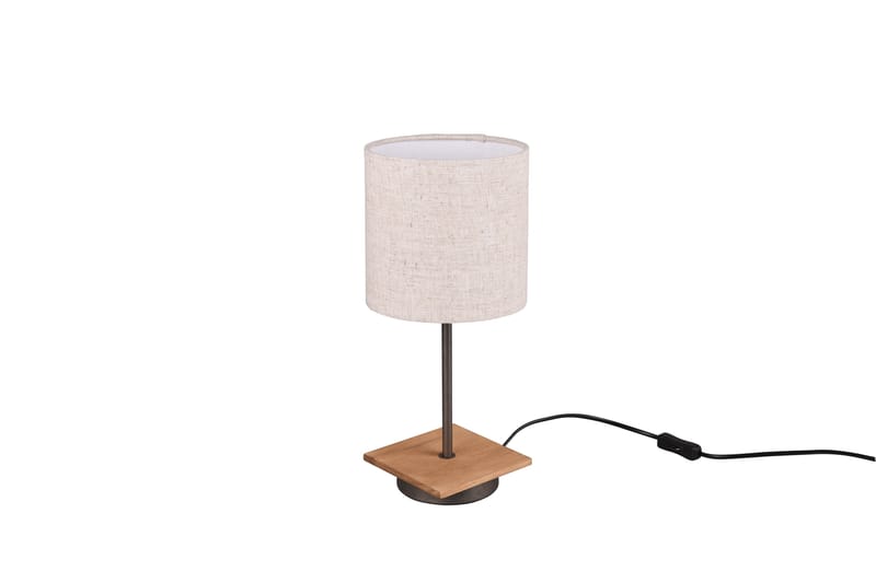 Trio Lighting Elmau bordslampa E14 trä/ beige - TRIO - Belysning - Lampor & belysning inomhus - Bordslampa