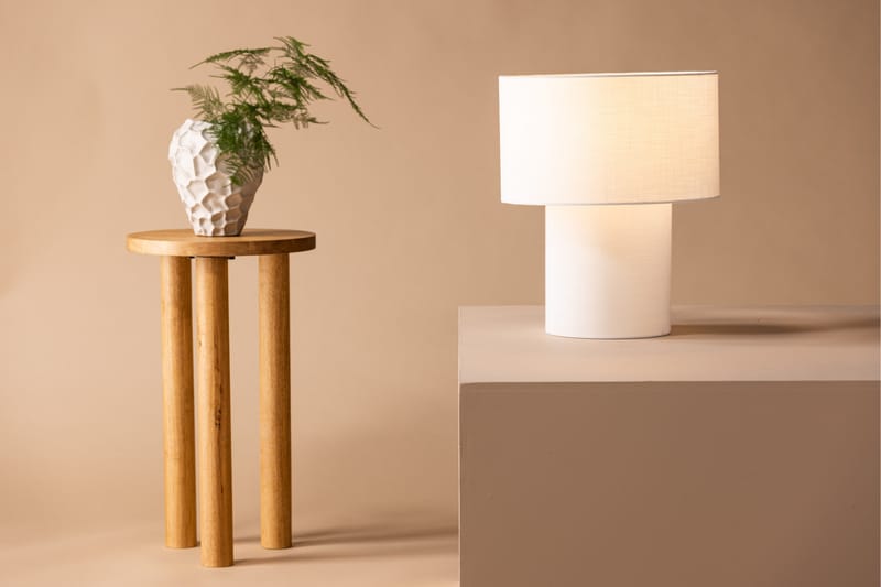 Globia Bordslampa 40 cm - Beige - Belysning - Lampor & belysning inomhus - Bordslampa