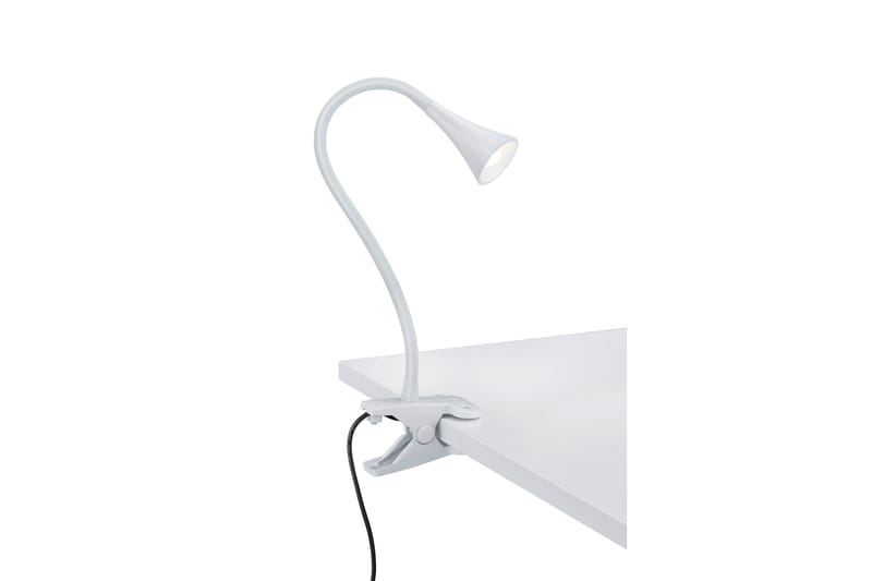 Trio Lighting Viper LED klämlampa vit - Vit - Bordslampa