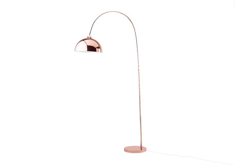 Golvlampa Candella 160 cm - Koppar - Belysning - Lampor & belysning inomhus - Designlampor - Båglampa