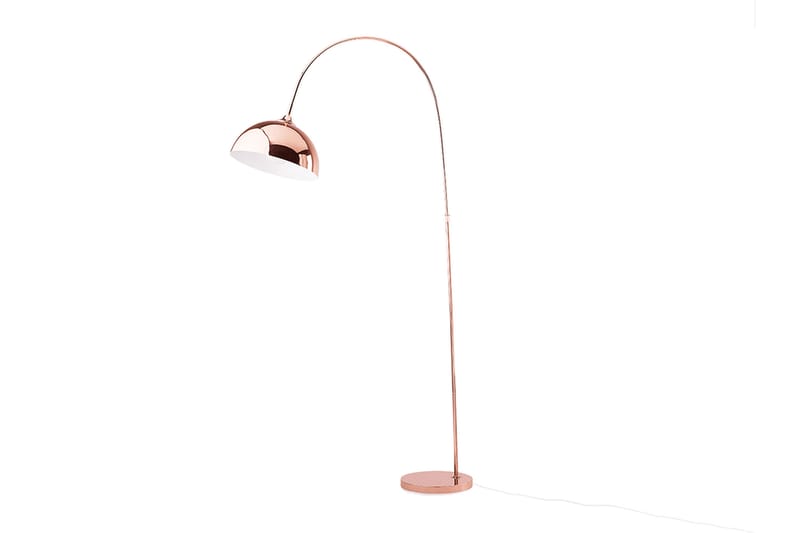 Golvlampa Candella 160 cm - Koppar - Belysning - Lampor & belysning inomhus - Designlampor - Båglampa