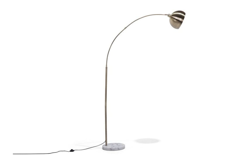 Golvlampa Paroo 210 cm - Mässing - Belysning - Lampor & belysning inomhus - Designlampor - Båglampa