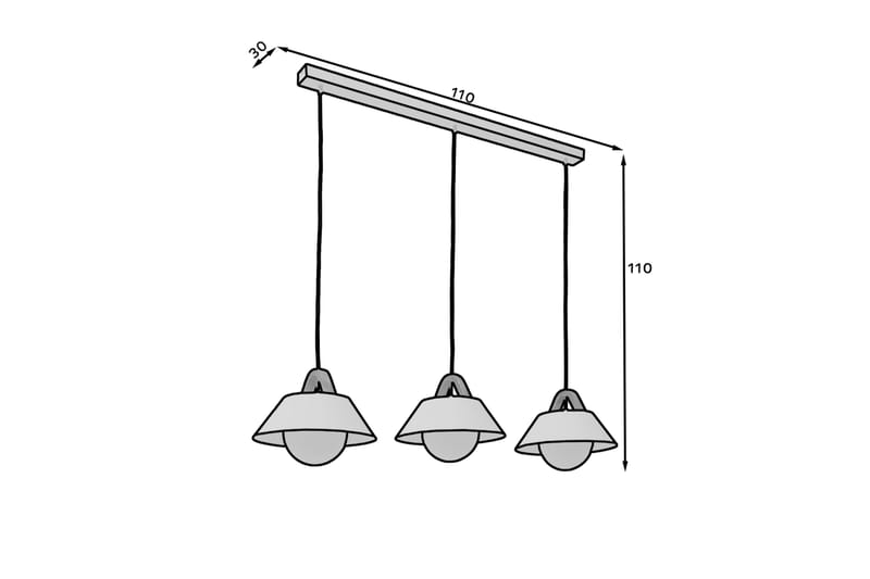 Pendellampa Almitara Rund - Svart - Belysning - Lampor & belysning inomhus - Fönsterlampa