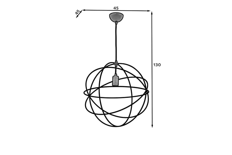 Pendellampa Olinto Rund - Svart - Belysning - Lampor & belysning inomhus - Fönsterlampa