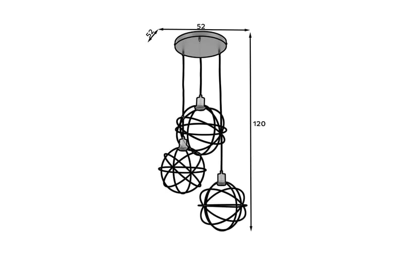 Pendellampa Olinto Rund - Svart - Belysning - Lampor & belysning inomhus - Fönsterlampa