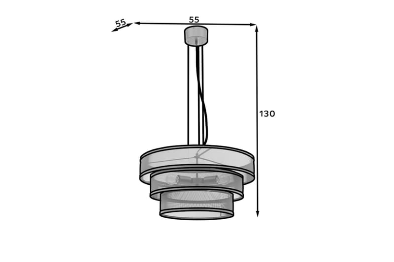 Pendellampa Orabela Rund - Svart - Belysning - Lampor & belysning inomhus - Fönsterlampa