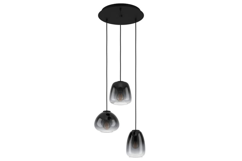 Takpendel Eglo Aguilares Ø430 mm - Svart/Grå - Belysning - Lampor & belysning inomhus - Fönsterlampa