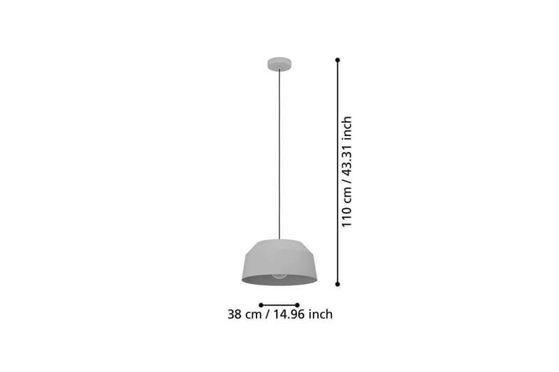 Takpendel Eglo Contrisa - Grå - Belysning - Lampor & belysning inomhus - Fönsterlampa