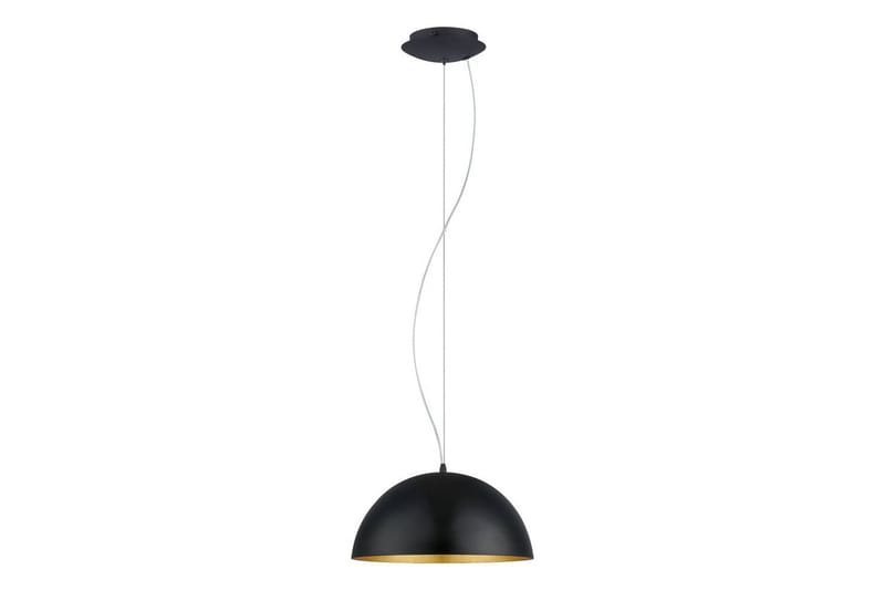 Takpendel Eglo Gaetano 1 Ø380 mm - Svart/Guld - Belysning - Lampor & belysning inomhus - Fönsterlampa