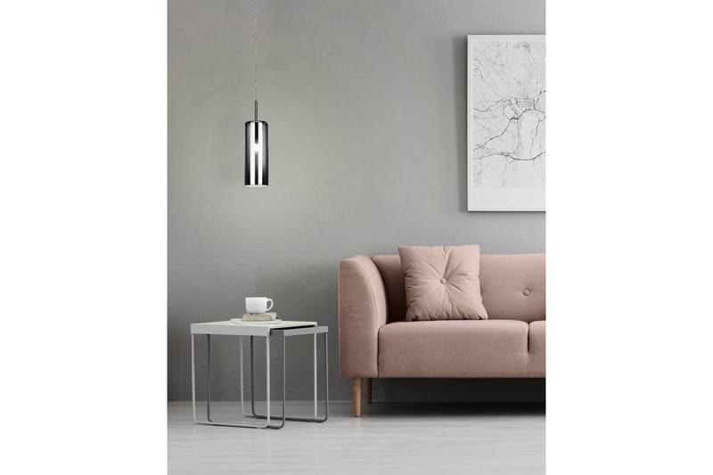 Takpendel Eglo Selvino Nickel-Matt Svart-Transparent - Svart - Belysning - Lampor & belysning inomhus - Fönsterlampa