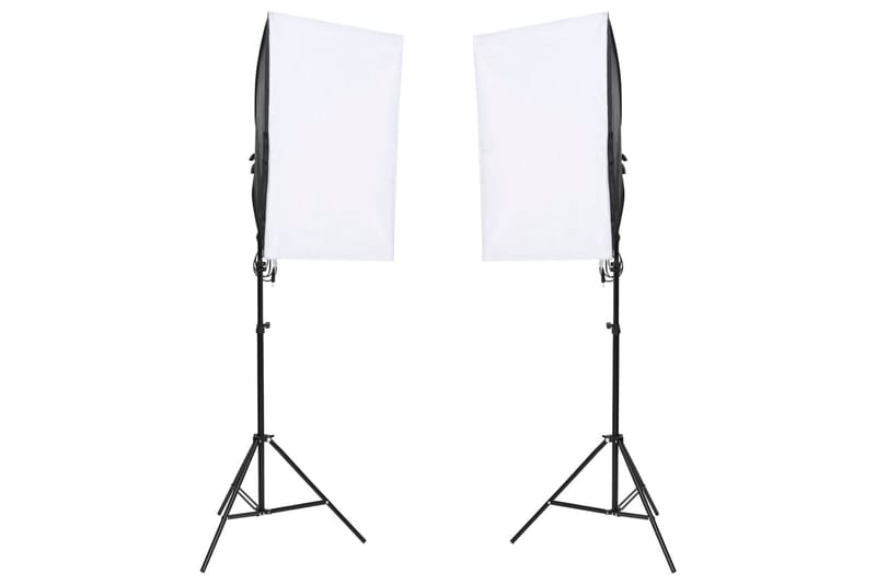 Professionell studiobelysning 2 st 40x60 cm - Vit - Belysning - Lampor & belysning inomhus - Fotobelysning & studiobelysning