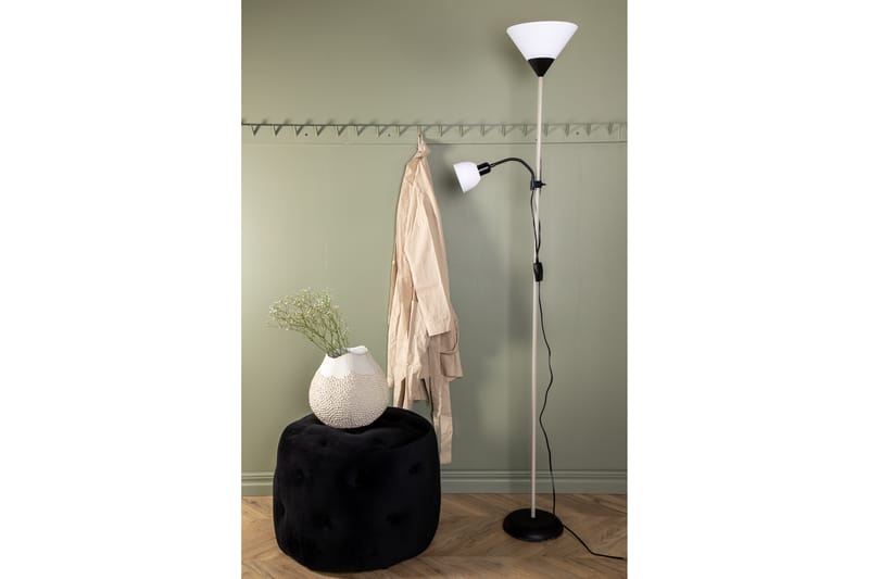 Bagasi Golvlampa - Beige/Vit - Belysning - Lampor & belysning inomhus - Golvlampa - Uplight golvlampa