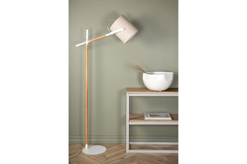 Dennis Golvlampa - Beige/Vit - Belysning - Lampor & belysning inomhus - Golvlampa