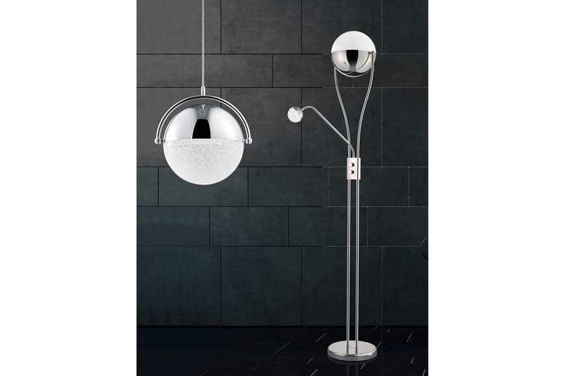 Trio Lighting Chris LED golvlampa uplight - Vit - Hall lampa - Uplight golvlampa - Golvlampa