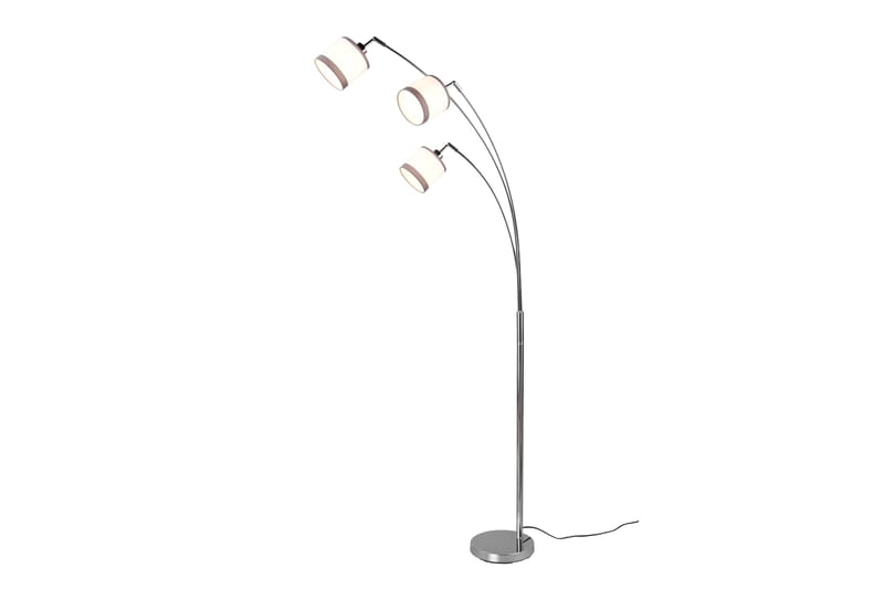 Trio Lighting Davos golvlampa 3L E14 krom/ vit - Belysning - Lampor & belysning inomhus - Golvlampa