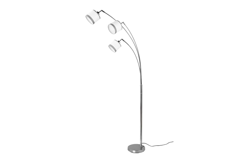 Trio Lighting Davos golvlampa 3L E14 krom/ vit - Belysning - Lampor & belysning inomhus - Golvlampa