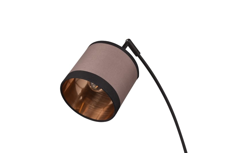 Trio Lighting Davos golvlampa 3L E14 mattsvart/ greige - Belysning - Lampor & belysning inomhus - Golvlampa