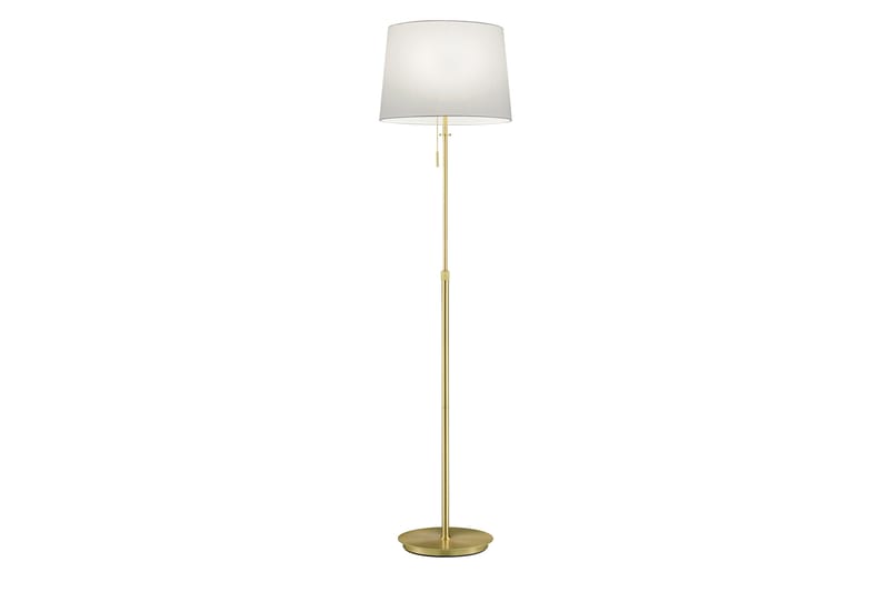 Trio Lighting Lyon golvlampa 3L E27 mattmässing - Golvlampa - Hall lampa