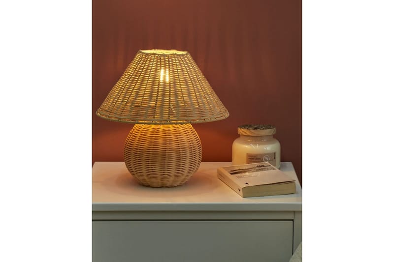 Gyarki Bordslampa 31 cm E27 - Naturlig - Belysning - Lampor & belysning inomhus - Bordslampa