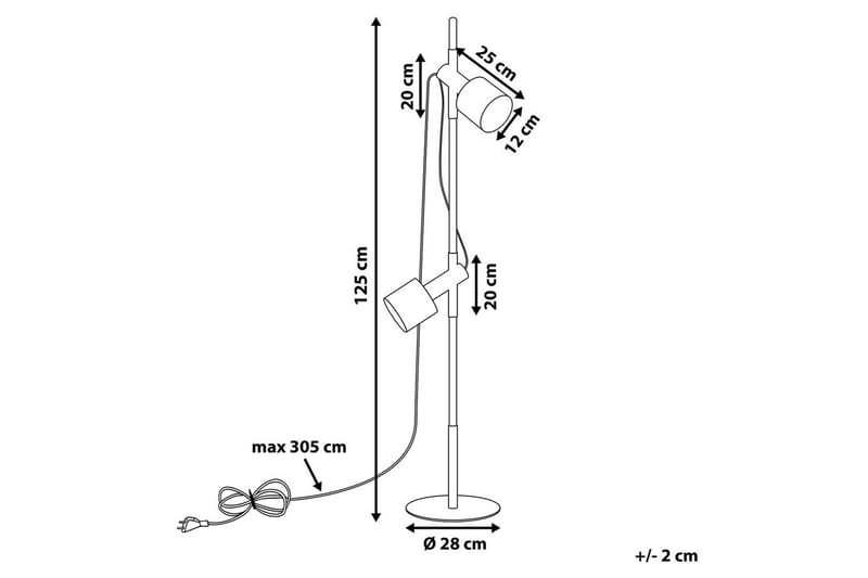 Kastoy Golvlampa 125 cm - Flerfärgad - Belysning - Lampor & belysning inomhus - Golvlampa