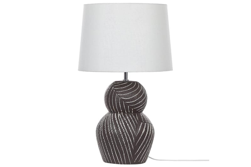 Korska Bordslampa 63 cm E27 - Svart/Vit - Belysning - Lampor & belysning inomhus - Bordslampa