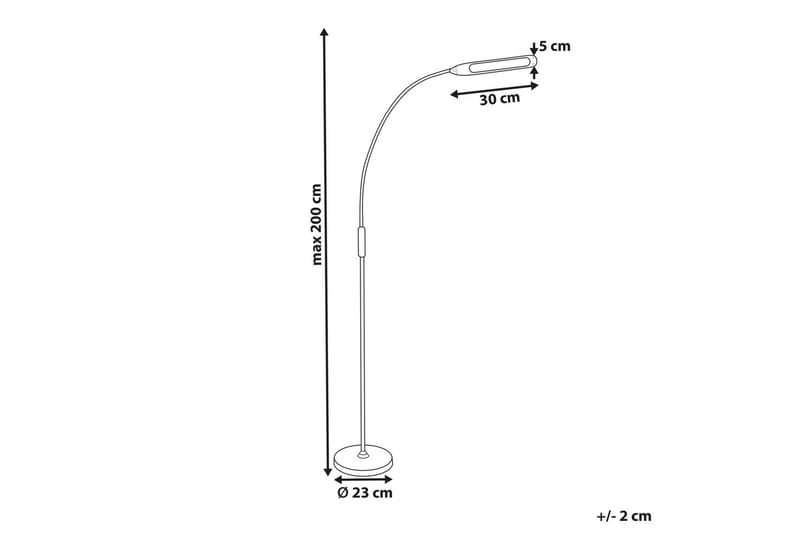 Linose Golvlampa 200 cm - Svart - Belysning - Lampor & belysning inomhus - Golvlampa