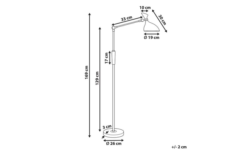 Medro Golvlampa 169 cm - Koppar - Belysning - Lampor & belysning inomhus - Golvlampa