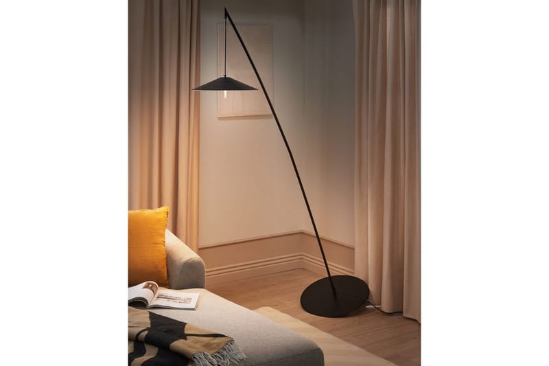 Pankeria Golvlampa 205 cm - Svart - Belysning - Lampor & belysning inomhus - Golvlampa