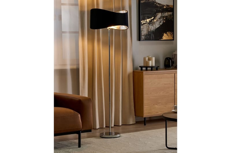 Sancalvo Golvlampa 153 cm - Silver/Svart - Belysning - Lampor & belysning inomhus - Golvlampa