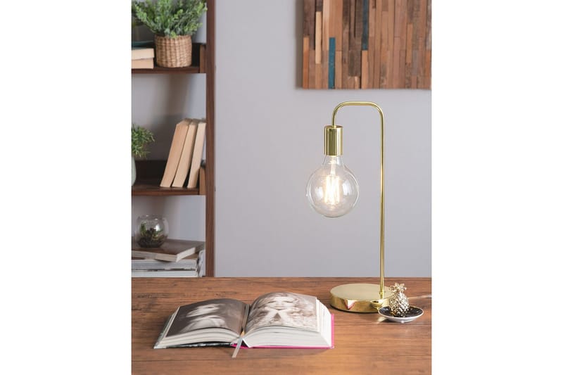 Savenay Bordslampa 48 cm E27 - Guld - Belysning - Lampor & belysning inomhus - Bordslampa