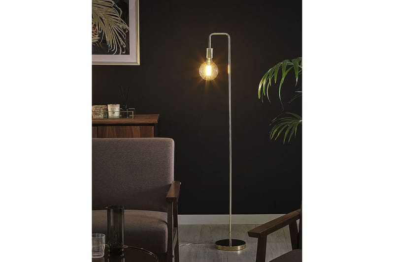 Savenay Golvlampa 140 cm - Guld - Belysning - Lampor & belysning inomhus - Golvlampa