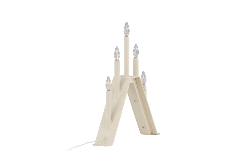 Adventsljusstake Lungby 36 cm - Beige - Belysning - Lampor & belysning inomhus - Sovrumslampa - Sänglampa - Sängbordslampa