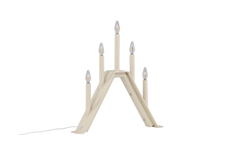 Adventsljusstake Lungby 36 cm - Beige - Belysning - Lampor & belysning inomhus - Sovrumslampa - Sänglampa - Sängbordslampa