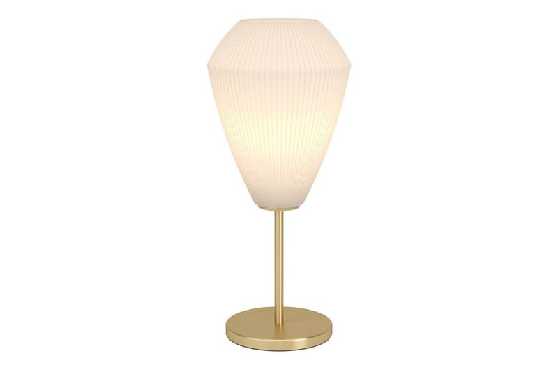 Bordslampa Eglo Caprarola - Mässing/Beige - Belysning - Lampor & belysning inomhus - Sovrumslampa - Sänglampa - Sängbordslampa