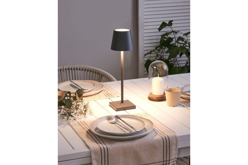 Cebrai LED Bordslampa 38 cm - Grå - Belysning - Lampor & belysning inomhus - Sovrumslampa - Sänglampa - Sängbordslampa