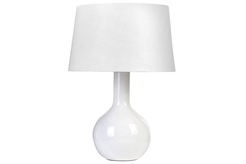 Elafonisos Bordslampa 46 cm E27 - Vit - Belysning - Lampor & belysning inomhus - Sovrumslampa - Sänglampa - Sängbordslampa