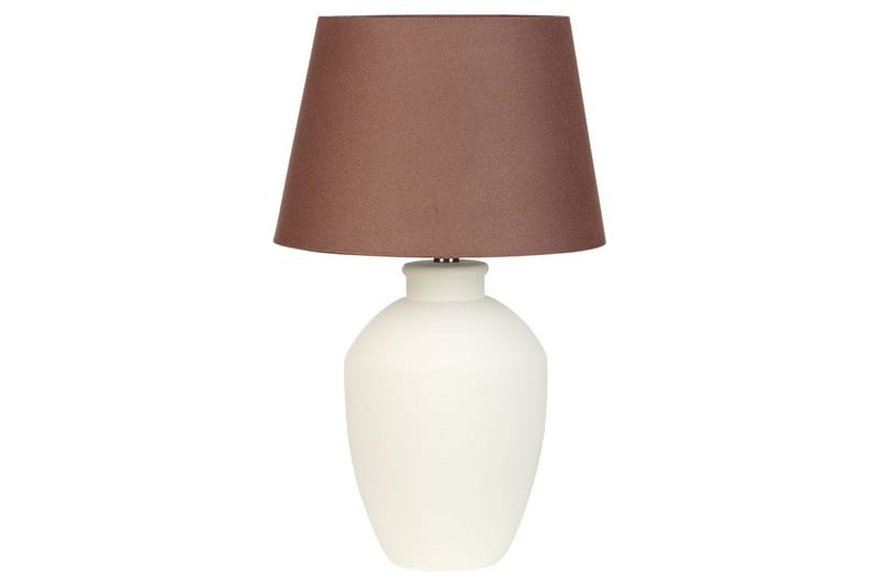 Gyaros Bordslampa 55 cm E27 - Off White/Brun - Belysning - Lampor & belysning inomhus - Sovrumslampa - Sänglampa - Sängbordslampa