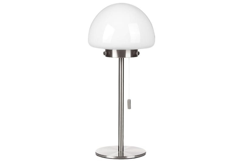 Icaria Bordslampa 39 cm E27 - Silver/Vit - Belysning - Lampor & belysning inomhus - Sovrumslampa - Sänglampa - Sängbordslampa