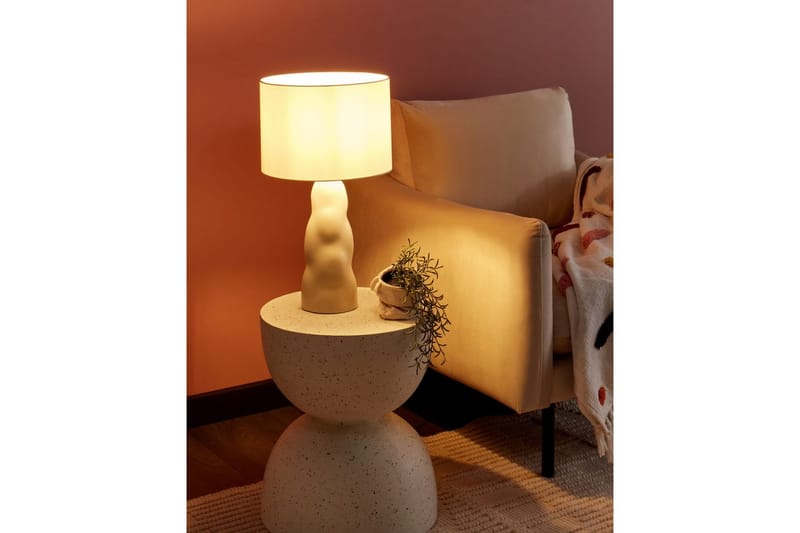 Incantata Bordslampa 51 cm E27 - Beige - Belysning - Lampor & belysning inomhus - Sovrumslampa - Sänglampa - Sängbordslampa