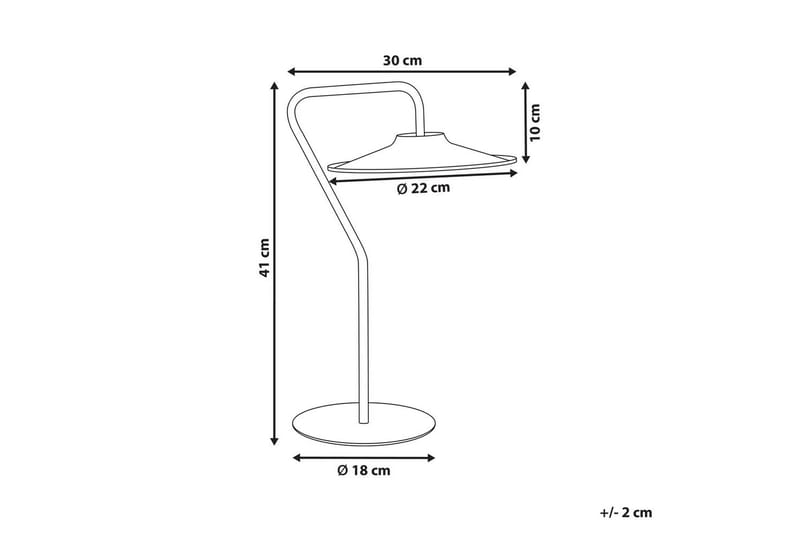 Karpathy LED Bordslampa 41 cm - Svart - Belysning - Lampor & belysning inomhus - Sovrumslampa - Sänglampa - Sängbordslampa