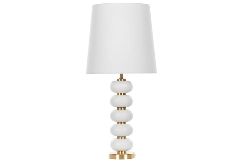 Laros Bordslampa 80 cm E27 - Vit/Guld - Belysning - Lampor & belysning inomhus - Sovrumslampa - Sänglampa - Sängbordslampa