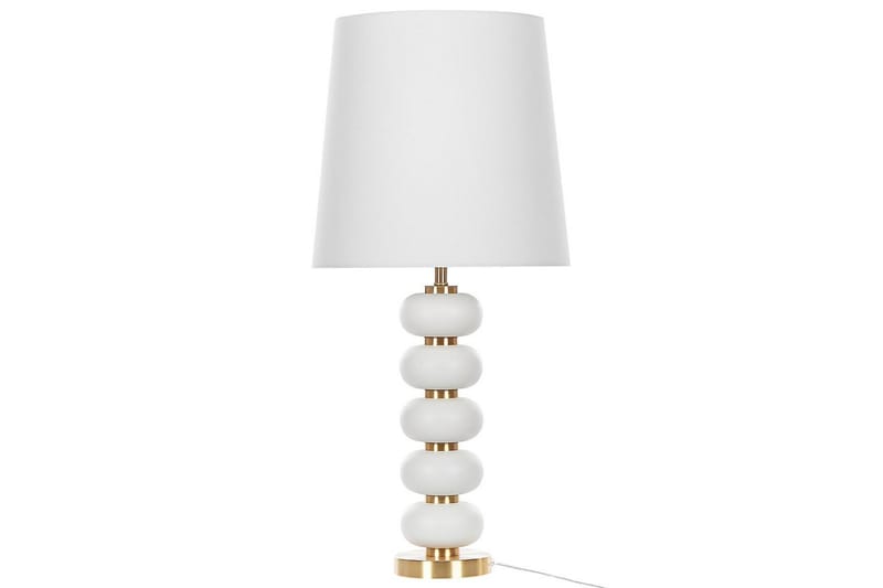 Laros Bordslampa 80 cm E27 - Vit/Guld - Belysning - Lampor & belysning inomhus - Sovrumslampa - Sänglampa - Sängbordslampa