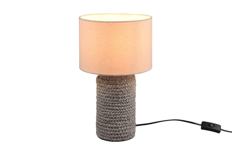 Mala bordslampa E27 38cm beige - Beige - Belysning - Lampor & belysning inomhus - Sovrumslampa - Sänglampa - Sängbordslampa